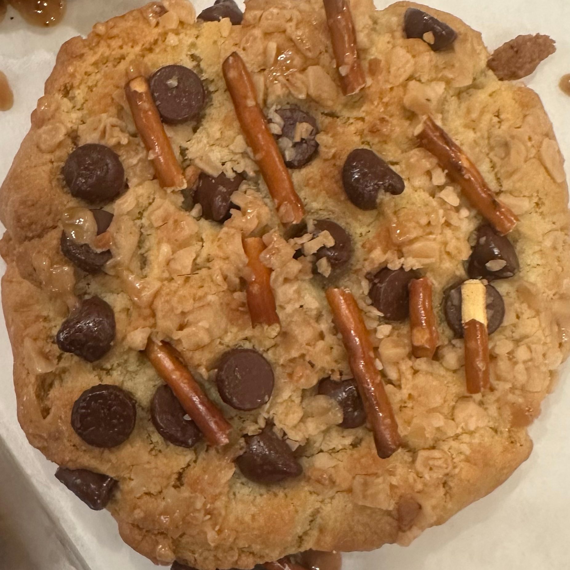 Chocolate Toffee Pretzel.