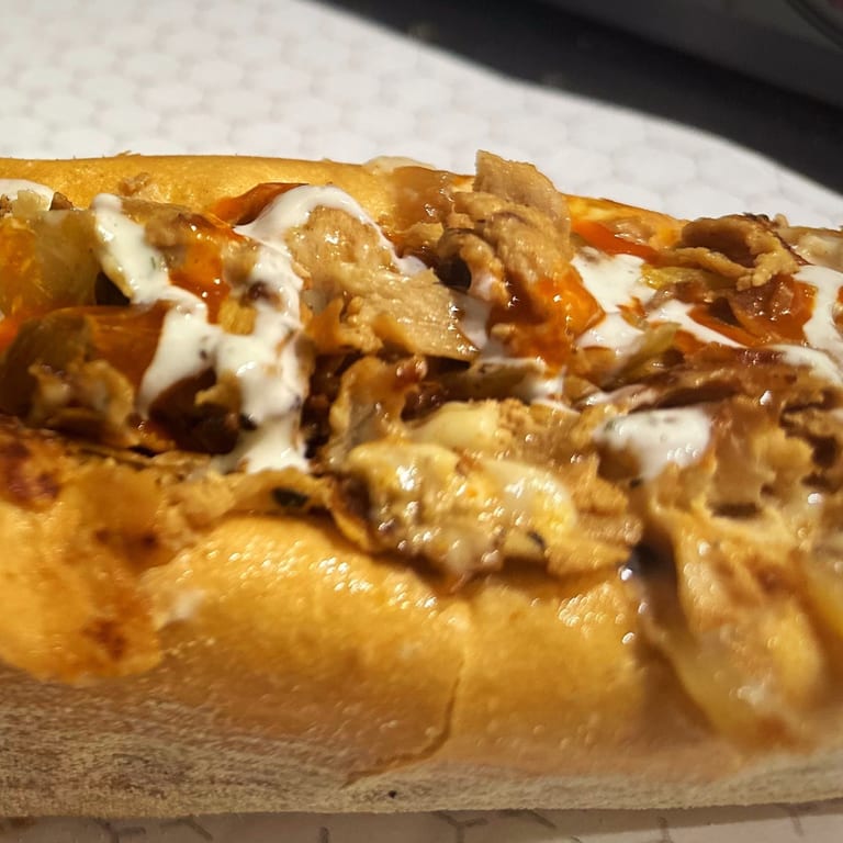 Delicious Chicken Cheesesteak