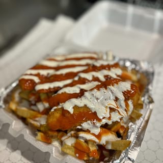 Buffalo Ranch Chicken Tenders & Fries