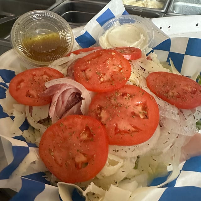 Chopped Hoagie Salad.