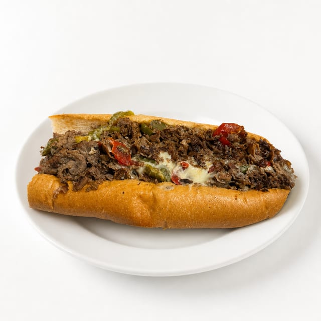 Sweet Heat Cheesesteak.
