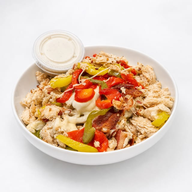 Cheesesteak Salad.