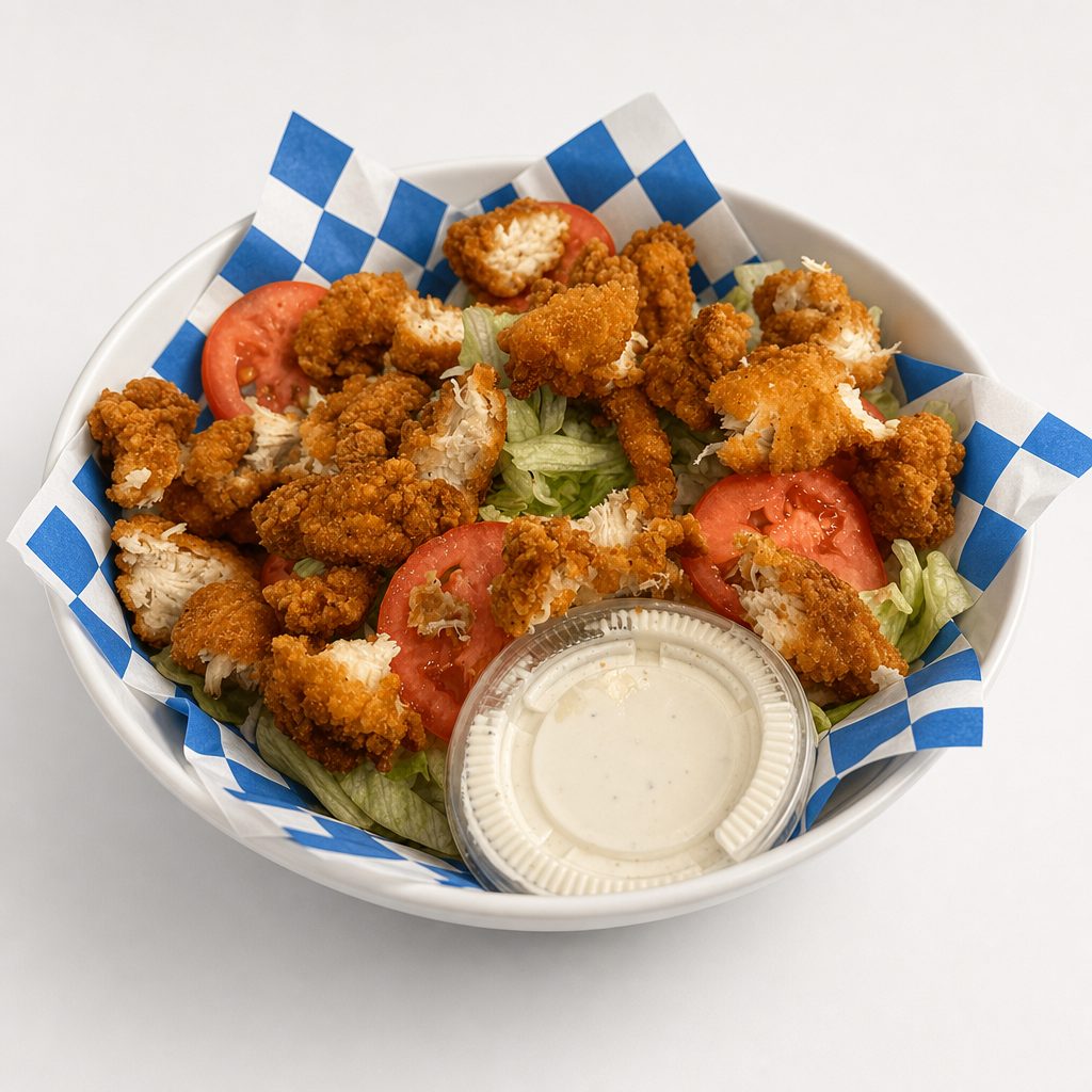 Chicken Tender Salad.