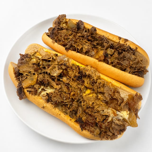 Juicer Cheesesteak.
